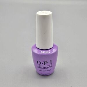OPI GelColor Don't Wait. Create. Purple Soak-Off Gel Nail Polish GCB006 0.5oz